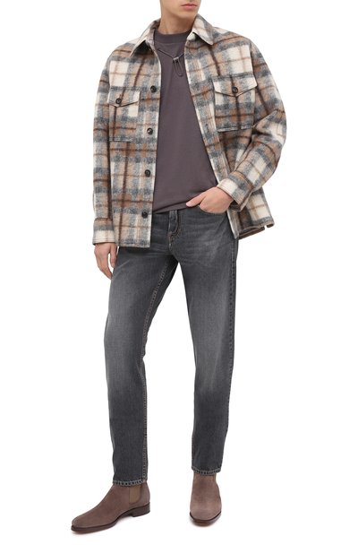 Хлопковая футболка JACQUEMUS, арт. 206JS13/218970, фото 2