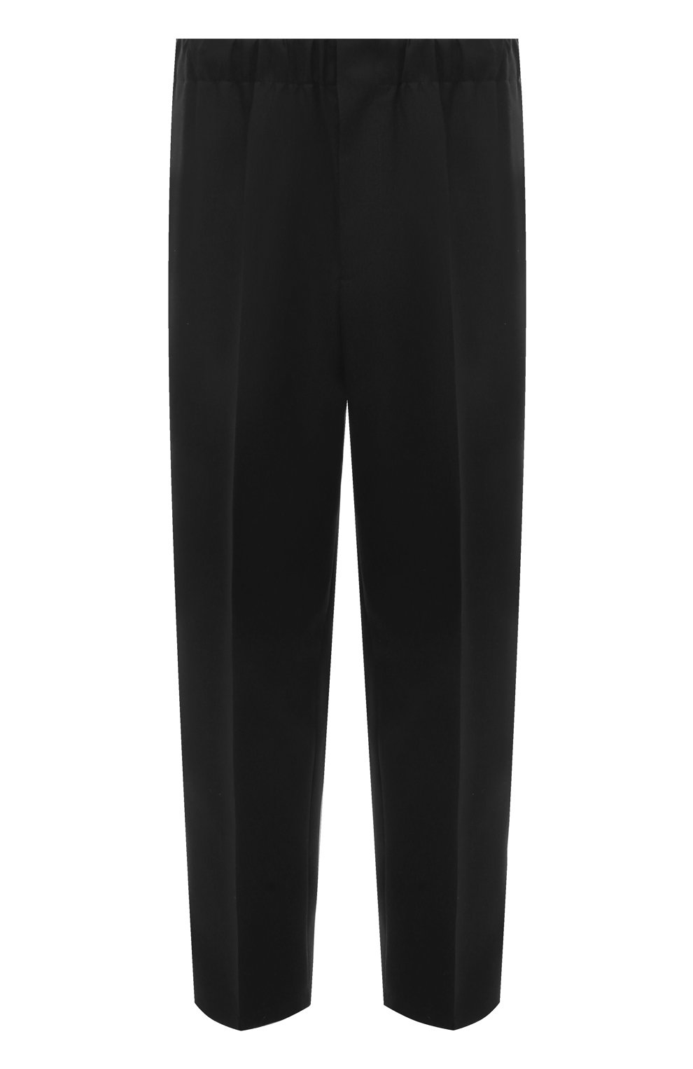 Шерстяные брюки JIL SANDER темно-синего цвета по цене 96950 руб., арт. J23KA0005/J40117, фото 1 Шерстяные брюки JIL SANDER, арт. J23KA0005/J40117, фото 1