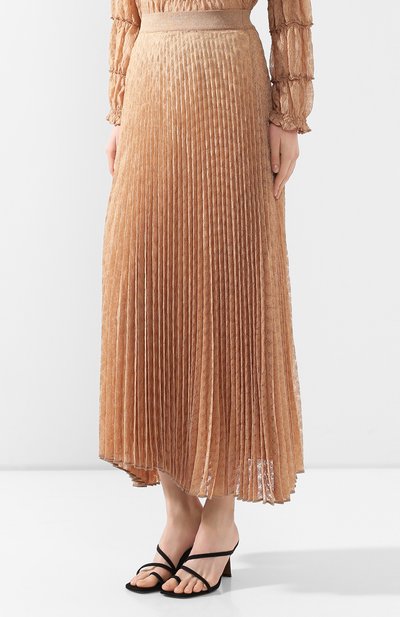 Юбка MISSONI золотого цвета по цене 123500 руб., арт. MDH00178/BR009S, фото 3 Юбка MISSONI, арт. MDH00178/BR009S, фото 3