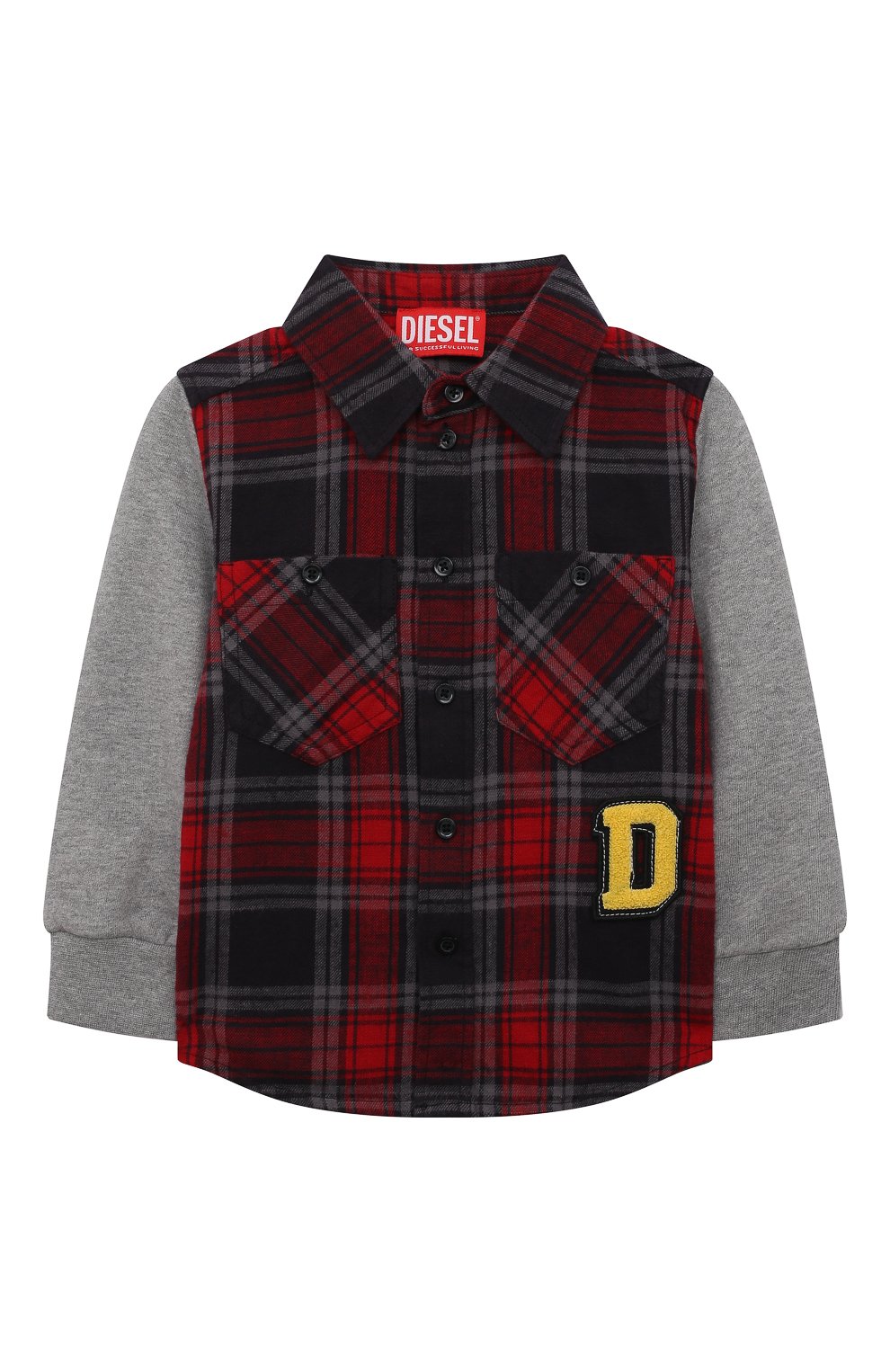 Хлопковая рубашка DIESEL, арт. K00423/KXBIR, фото 1