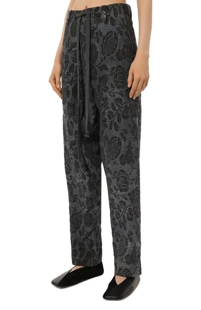 Брюки изо льна и хлопка UMA WANG, арт. UM3514, фото 3