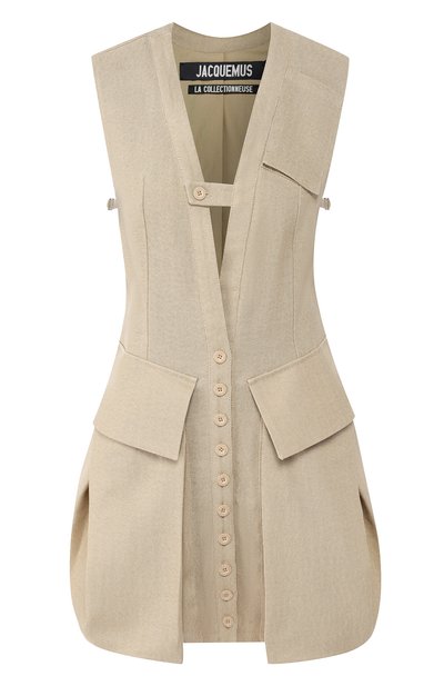 Шелковый жилет JACQUEMUS, арт. 193T009/15190, фото 1