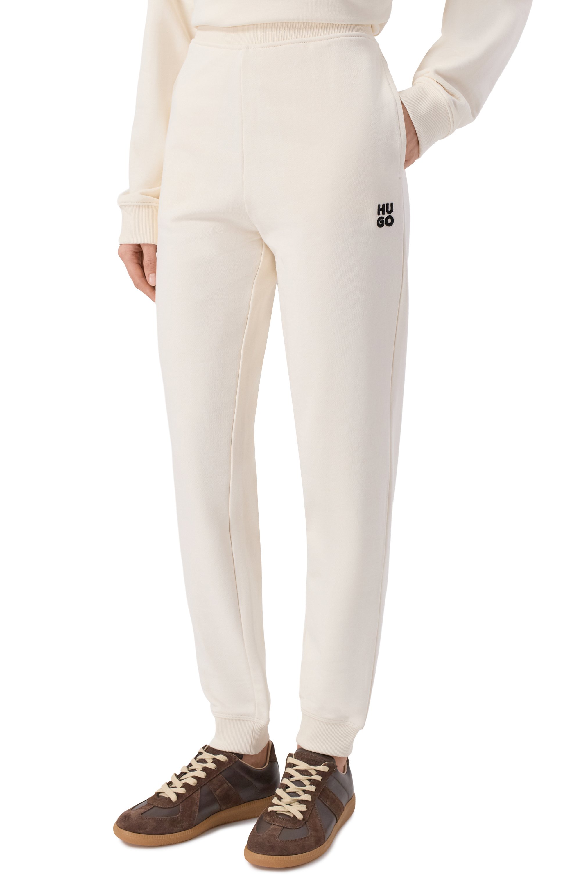 Хлопковые джоггеры HUGO, арт. 50522417, фото 3