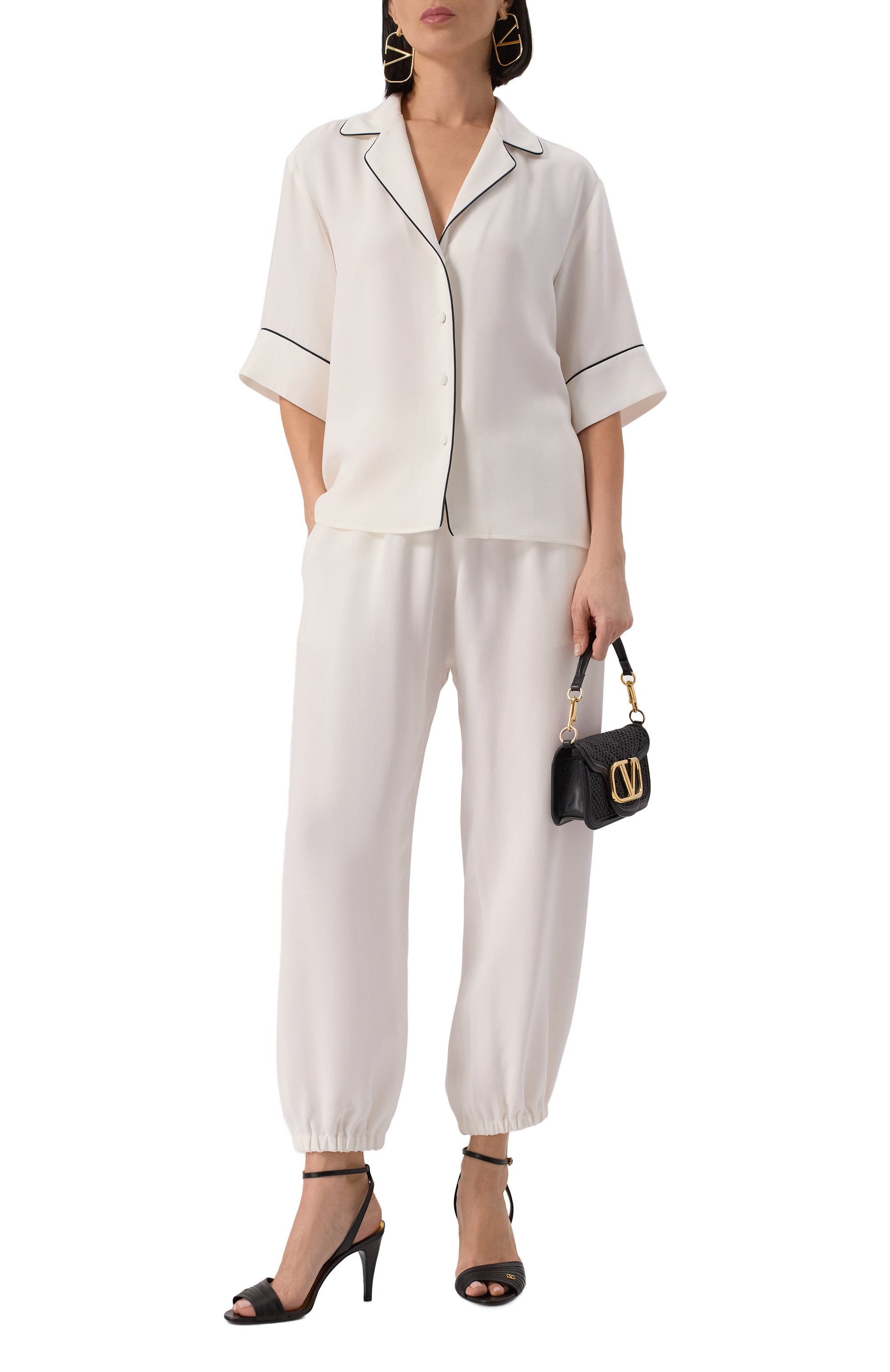 Шелковые джоггеры MVST, арт. 25E/X2P/0/B051/5545, фото 2