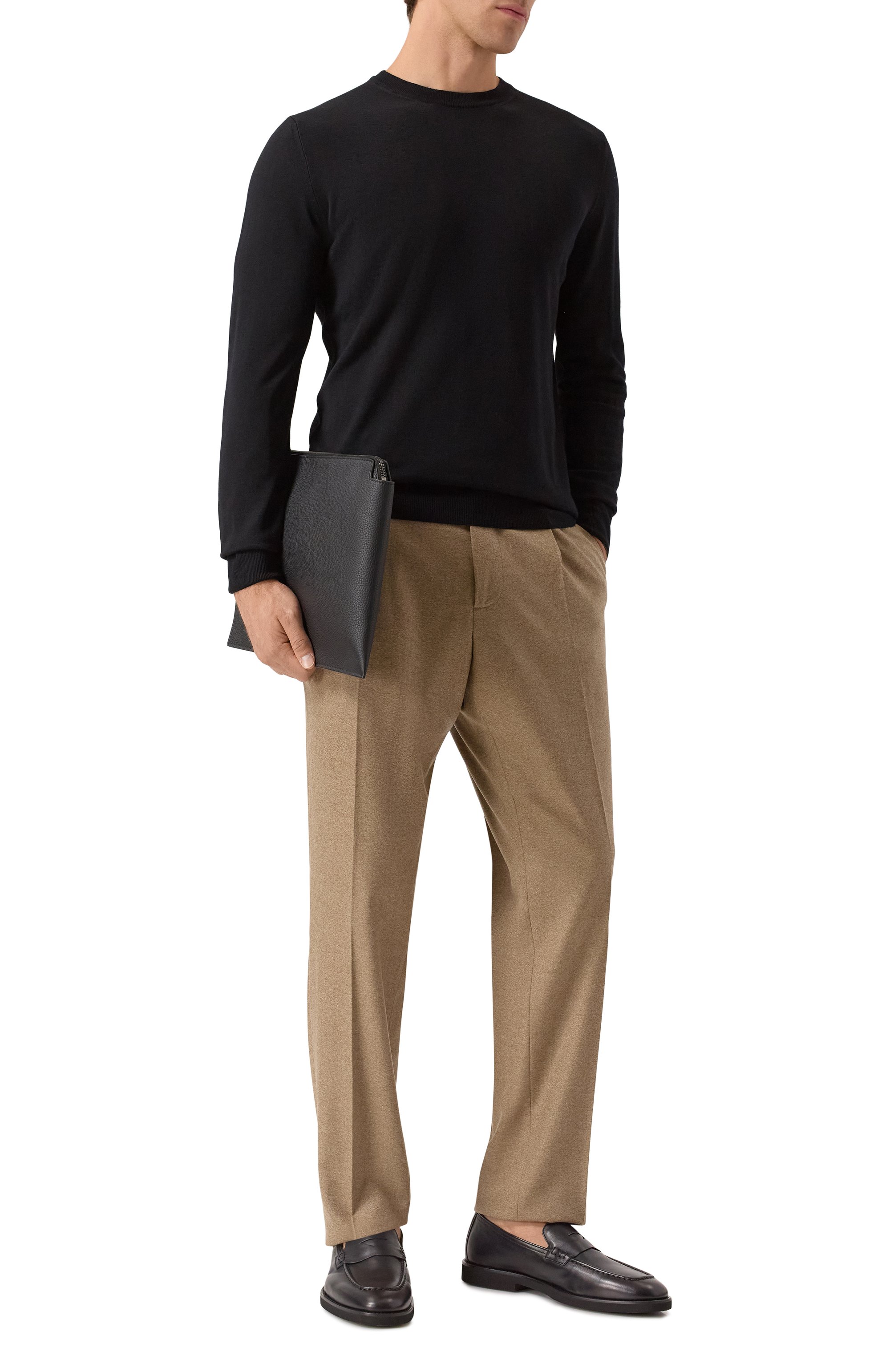 Кожаные пенни-лоферы DOUCAL'S, арт. DU3361DAVDUX216N, фото 2