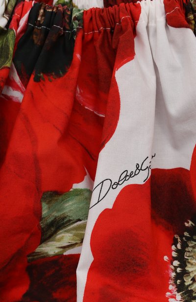 Хлопковый топ DOLCE & GABBANA, арт. L55S88/HS5Q4/8-12+, фото 3