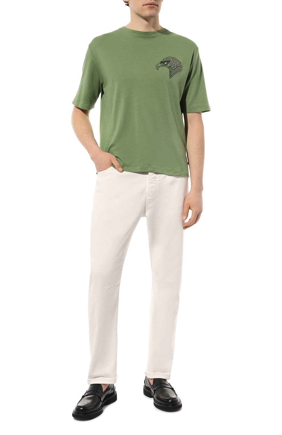 Хлопковая футболка STEFANO RICCI, арт. MNH4103060/LUXT, фото 2