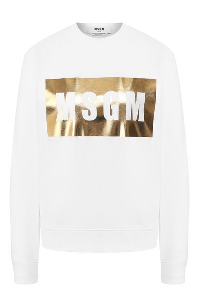 Женский хлопковый свитшот MSGM, арт. 2841MDM96 207299