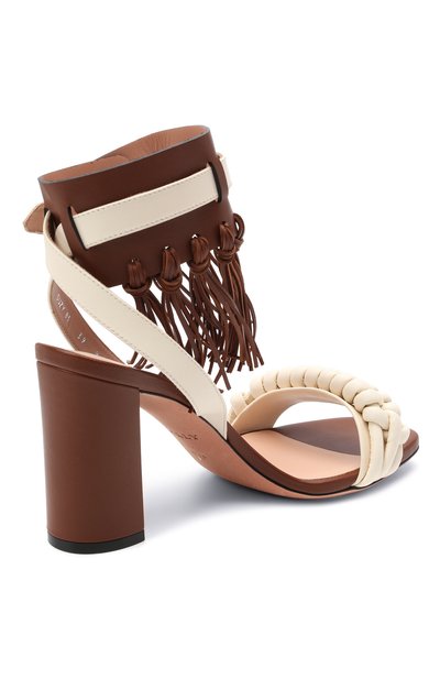 Кожаные босоножки suzy 85 BALLY, арт. SUZY 85/08, фото 4