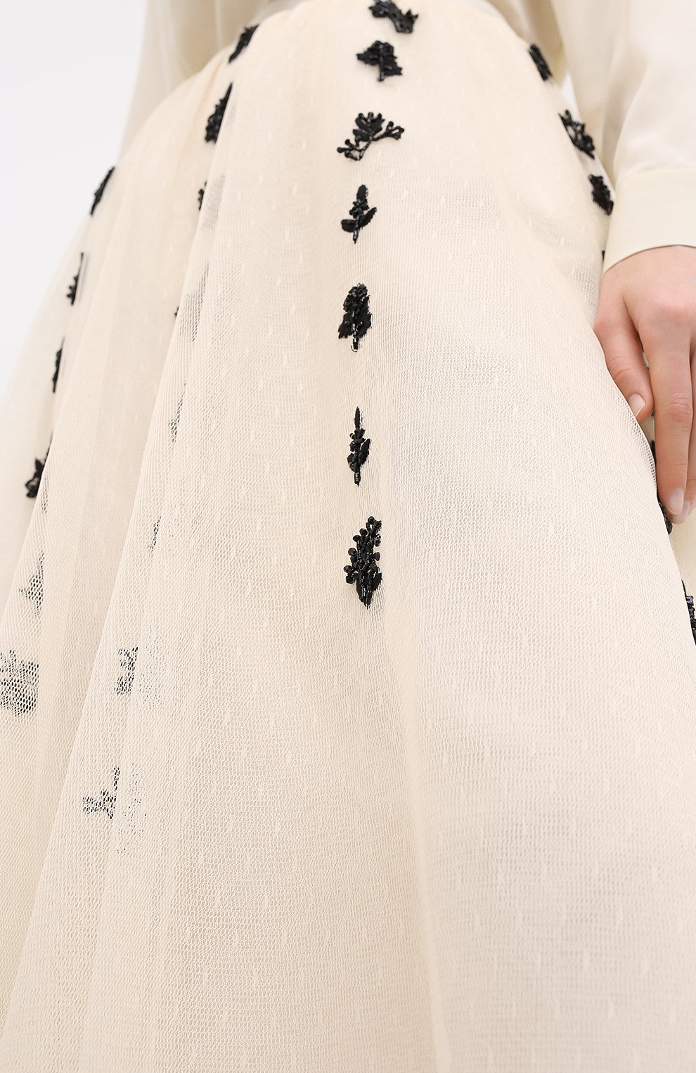 Юбка REDVALENTINO бежевого цвета по цене 97550 руб., арт. UR3RA01A/5BM, фото 5 Юбка REDVALENTINO, арт. UR3RA01A/5BM, фото 5