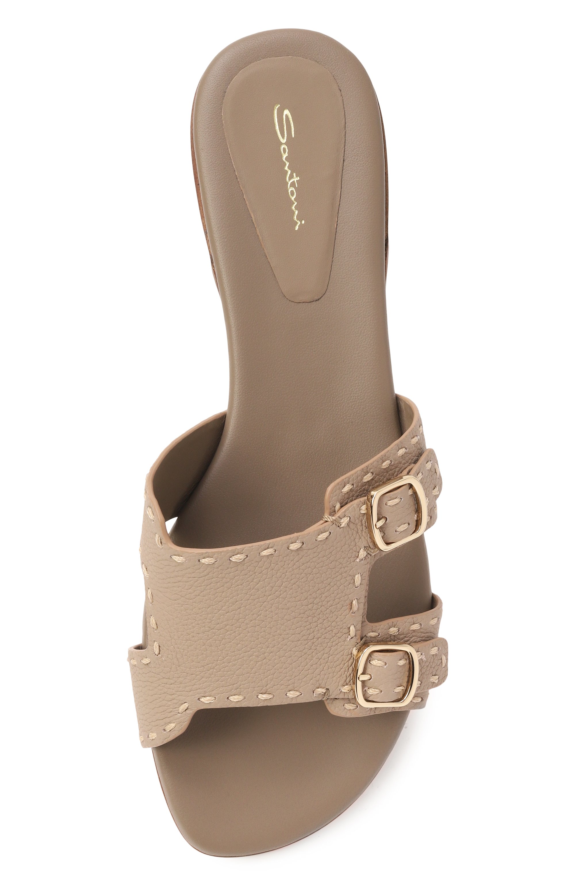 Кожаные шлепанцы didi SANTONI, арт. WHPG71461HA1TWKA, фото 6