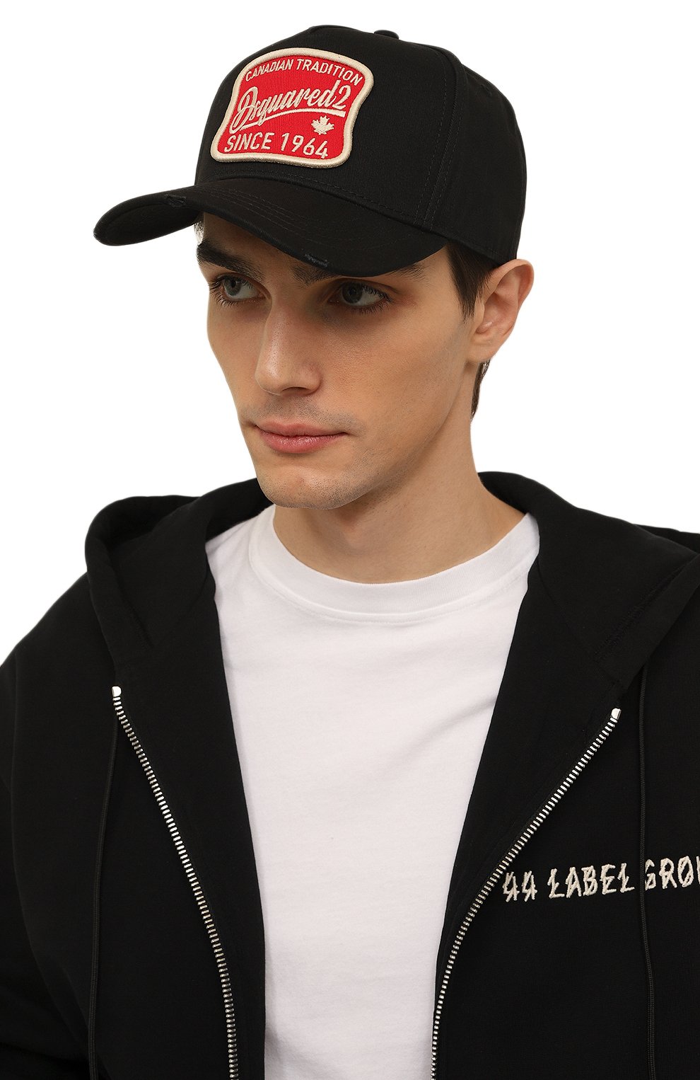 Хлопковая бейсболка DSQUARED2, арт. BCM0686 05C00001, фото 2