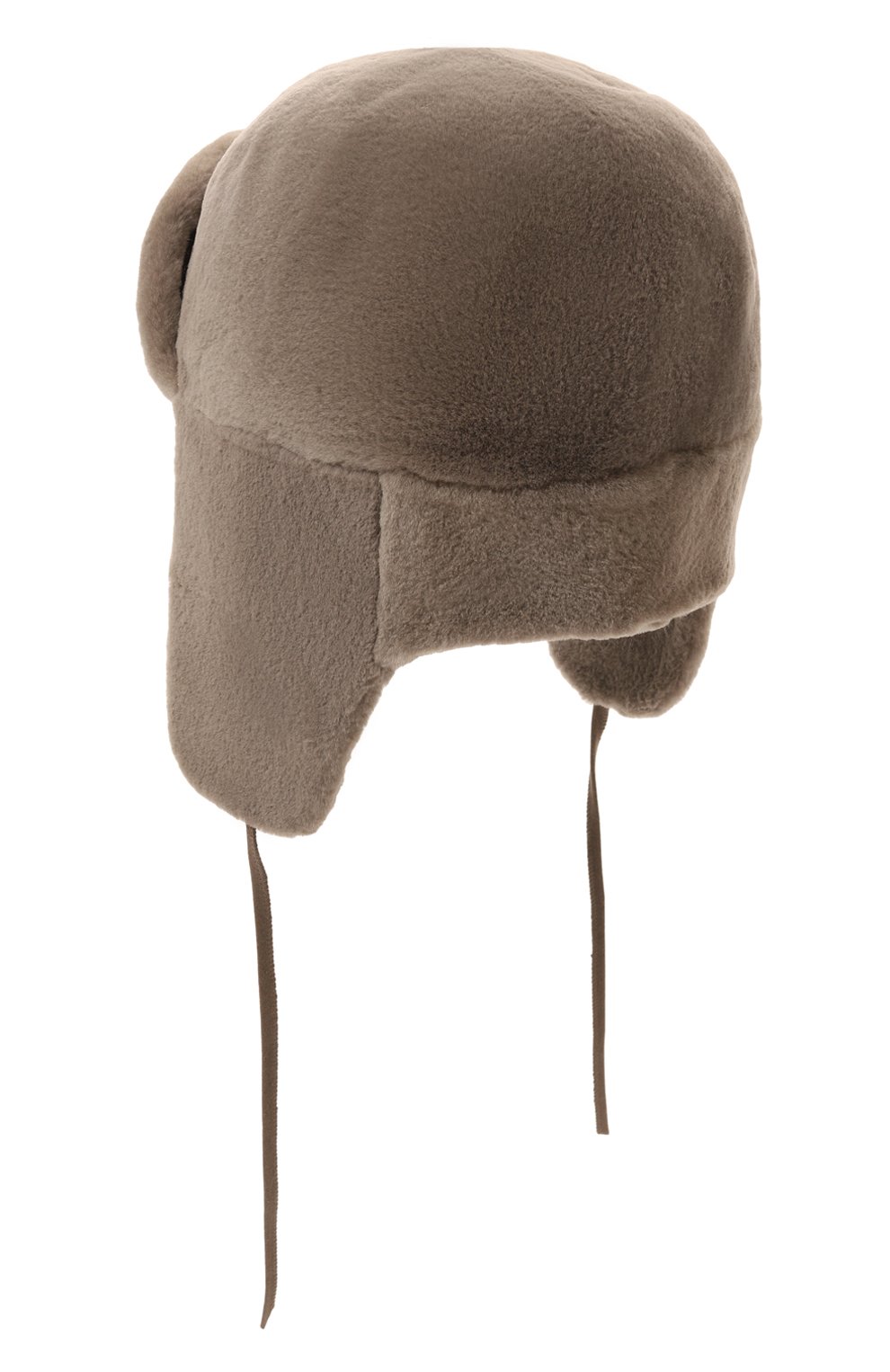 Меховая шапка-ушанка френки из норки FURLAND серого цвета по цене 109500 руб., арт. 0217500150309600000, фото 2 Меховая шапка-ушанка френки из норки FURLAND, арт. 0217500150309600000, фото 2