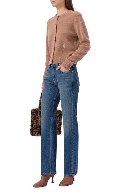 Кардиган из кашемира и шерсти SPORTY AND RICH, арт. WS07364302BE02, фото 2