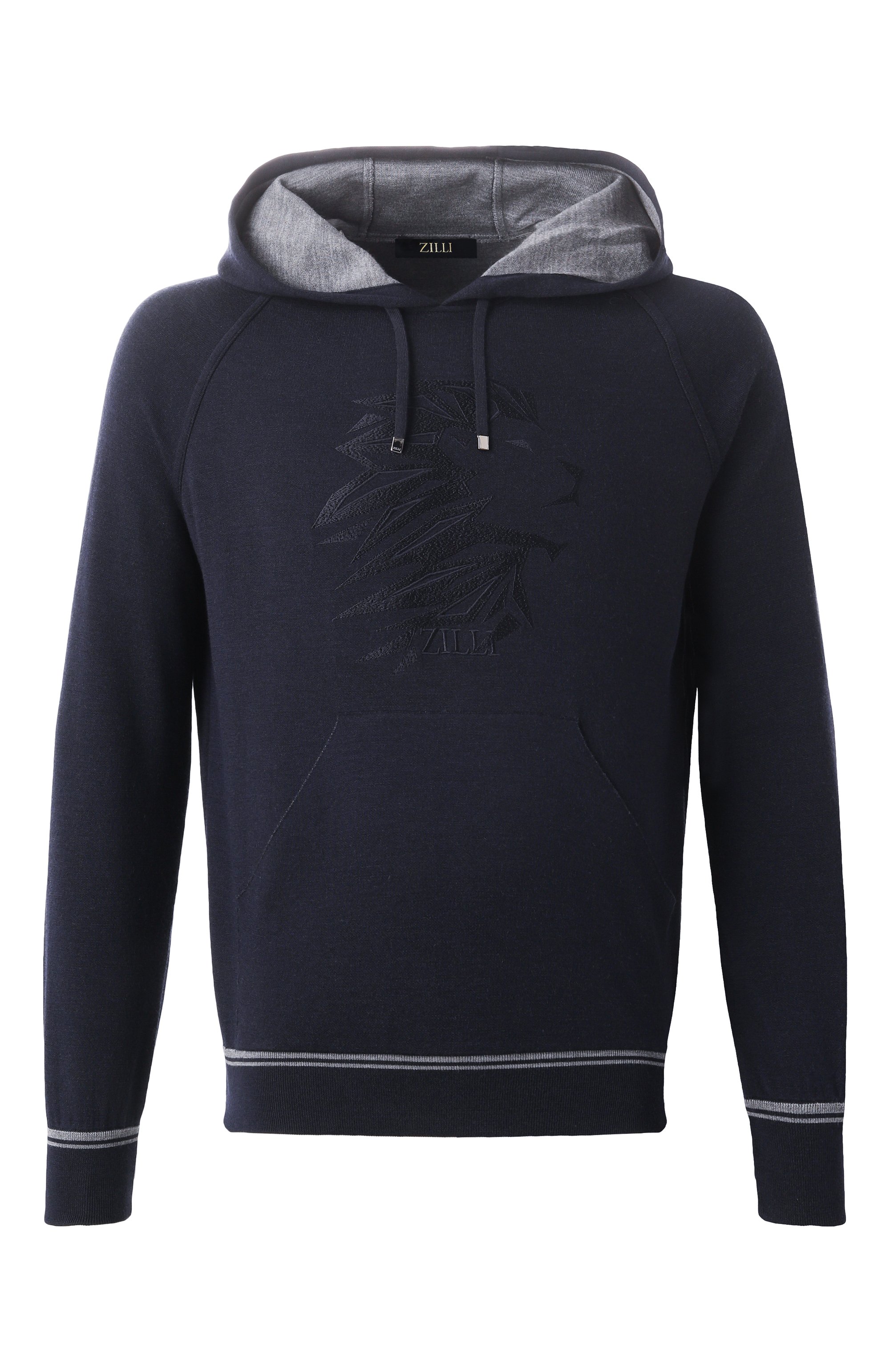 Худи из шерсти и шелка ZILLI, арт. JSS003M0240VLSP00, фото 1