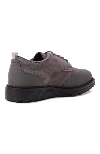 Дерби из нубука CAMERLENGO, арт. 16375/M0RBID0NE M0NT0NE, фото 5