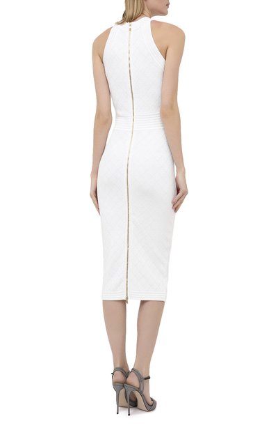 Платье из вискозы BALMAIN, арт. UF16534/K157, фото 4