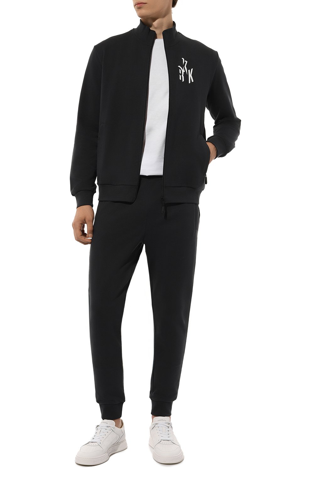 Хлопковые джоггеры DIRK BIKKEMBERGS, арт. PBMF0217, фото 2