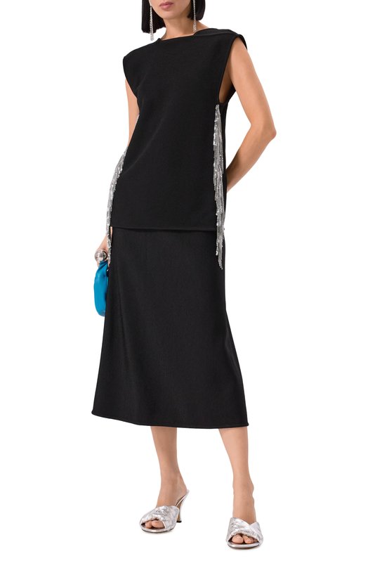 Топ Jil Sander J03NC0277-J20232 Чёрный  J03NC0277-J20232 Фото 2
