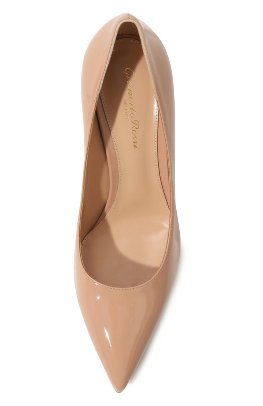 Кожаные туфли Gianvito 85 Gianvito Rossi G24580.85RIC.VERPEAH Бежевый  G24580.85RIC.VERPEAH Фото 4