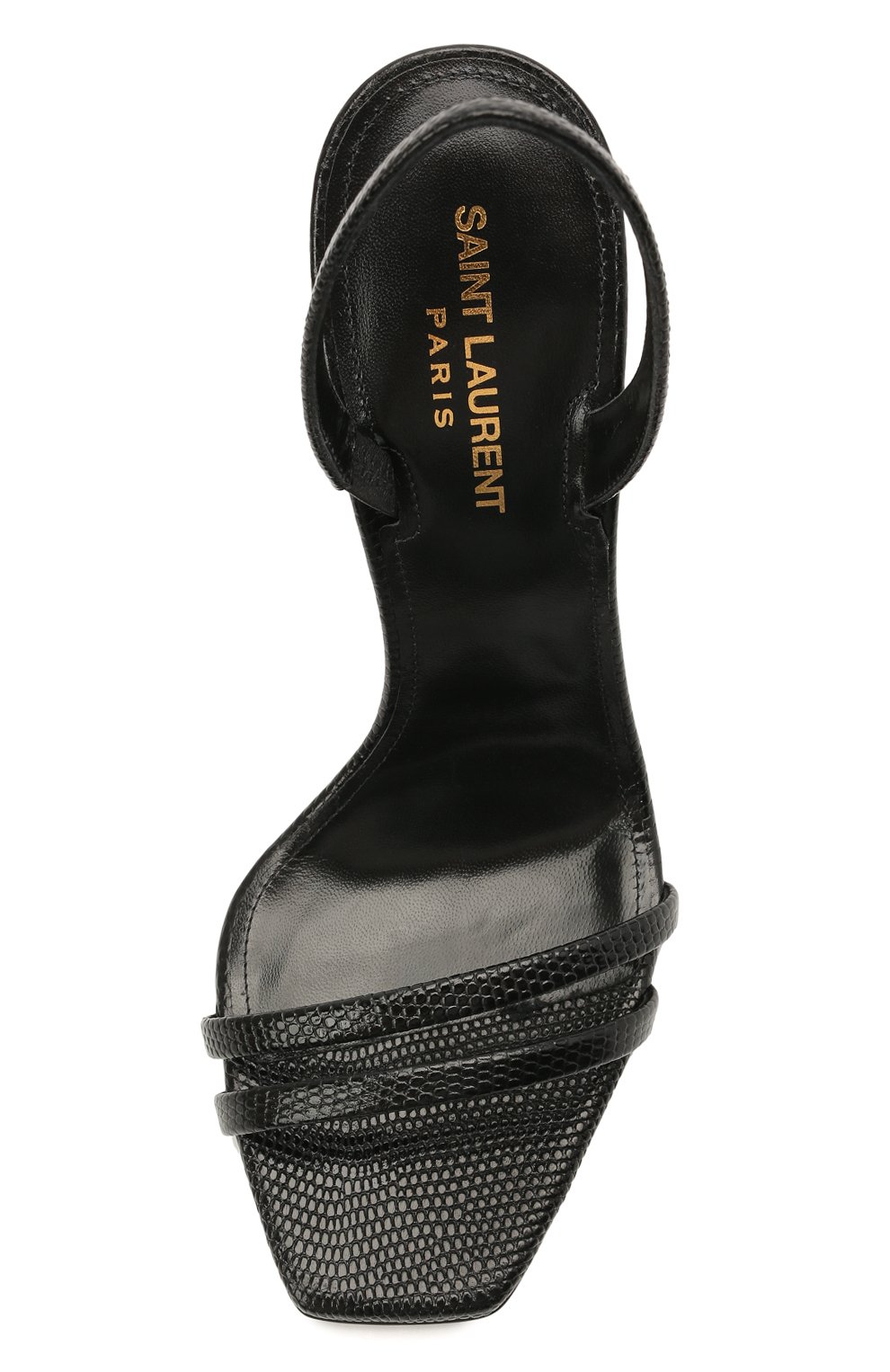 Кожаные босоножки amber SAINT LAURENT, арт. 658933/2Y900, фото 5