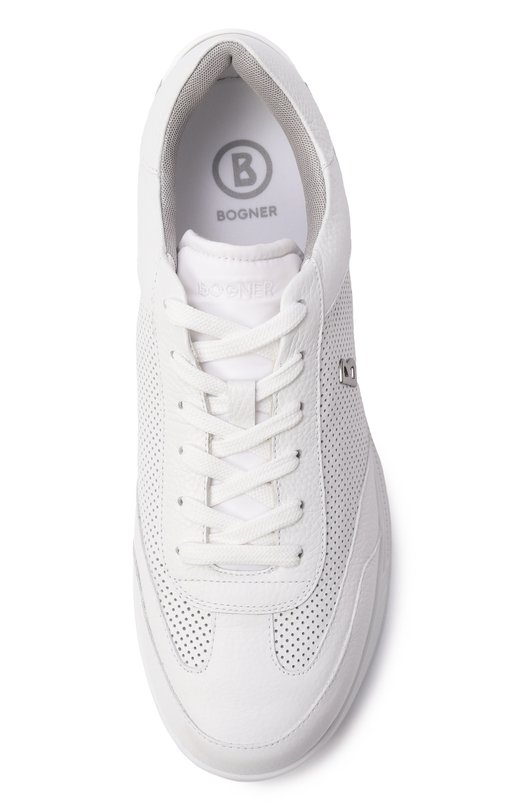 Кожаные кеды Parma Bogner 12621245 Белый  12621245 Фото 6