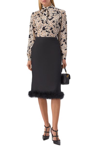 Шелковая блузка VALENTINO, арт. 8B3AB836/9WW, фото 2