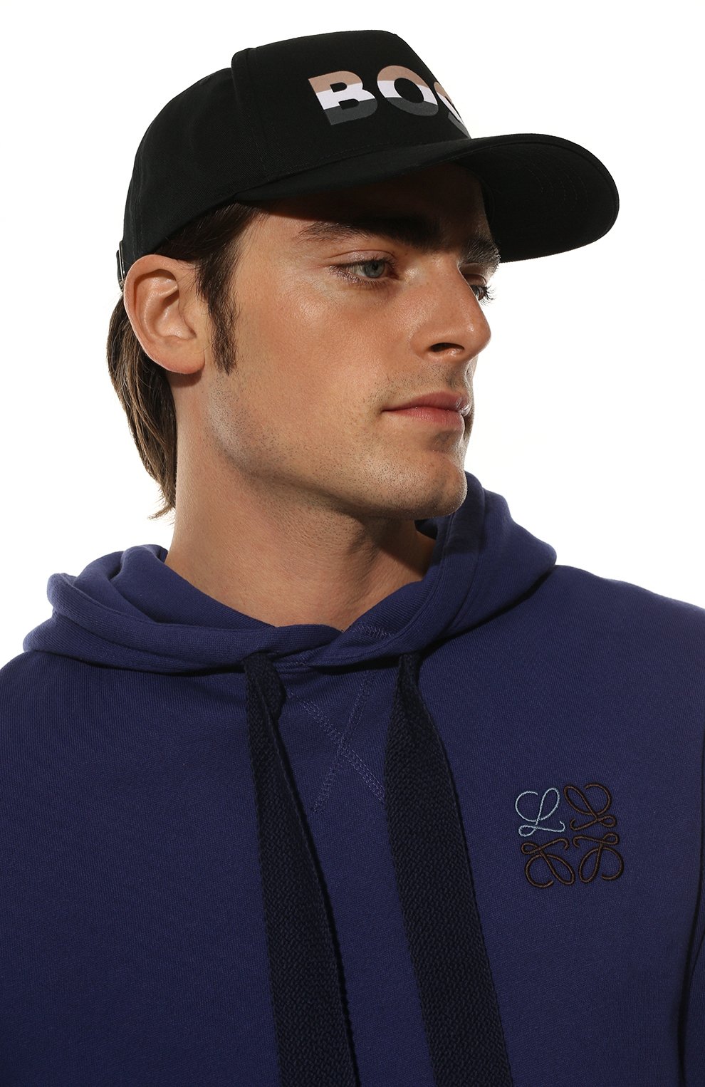 Хлопковая бейсболка BOSS, арт. 50466236, фото 2