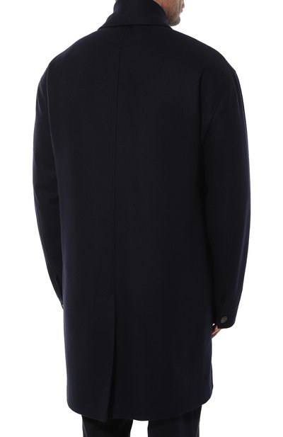 Пальто из шерсти и кашемира CORTIGIANI темно-синего цвета по цене 494000 руб., арт. 1AG637, фото 4 Пальто из шерсти и кашемира CORTIGIANI, арт. 1AG637, фото 4