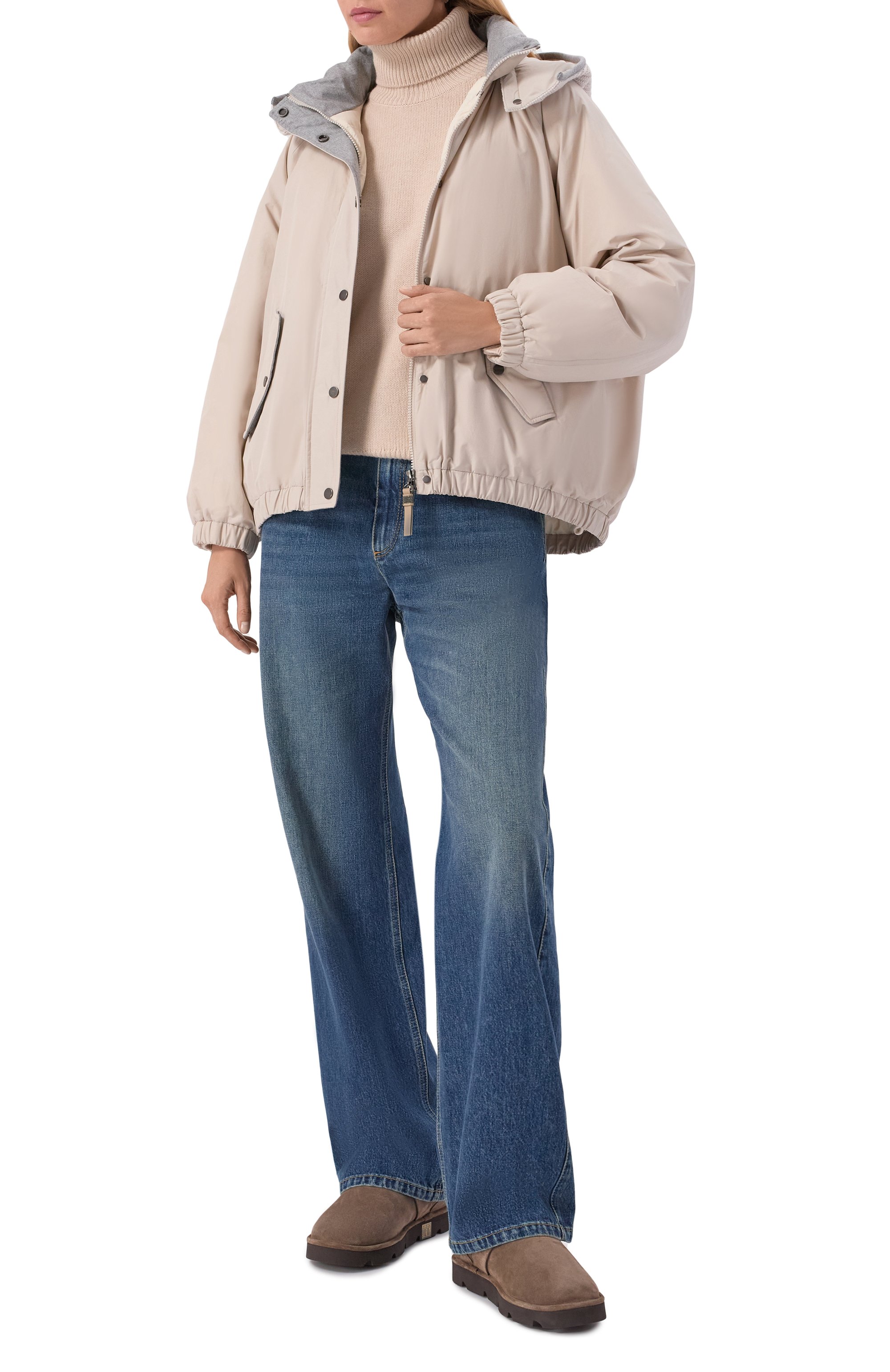 Замшевые полусапоги BRUNELLO CUCINELLI, арт. MZSFG3121, фото 3