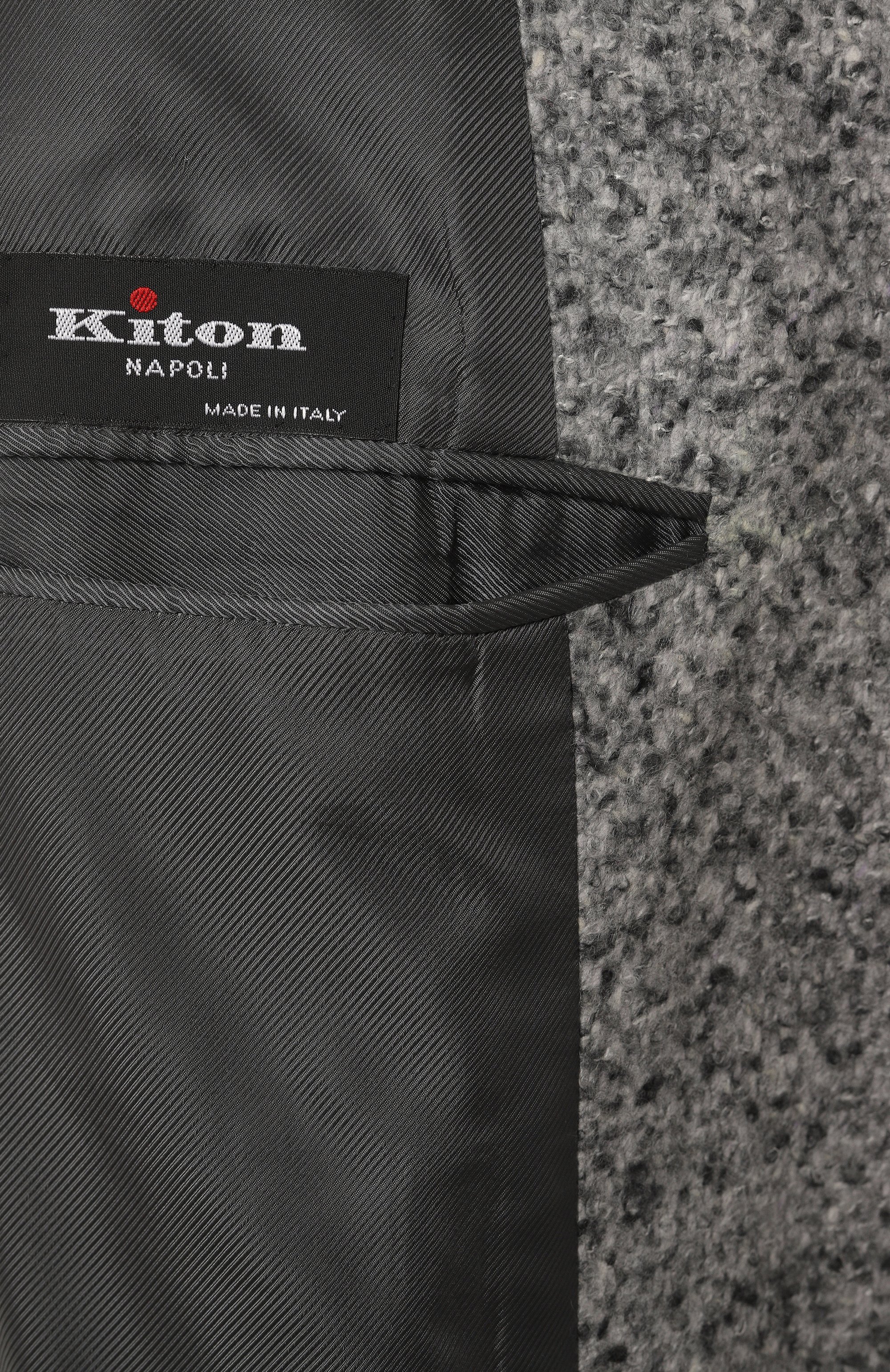 Пальто из шерсти и кашемира KITON, арт. US201LK0148E02, фото 7