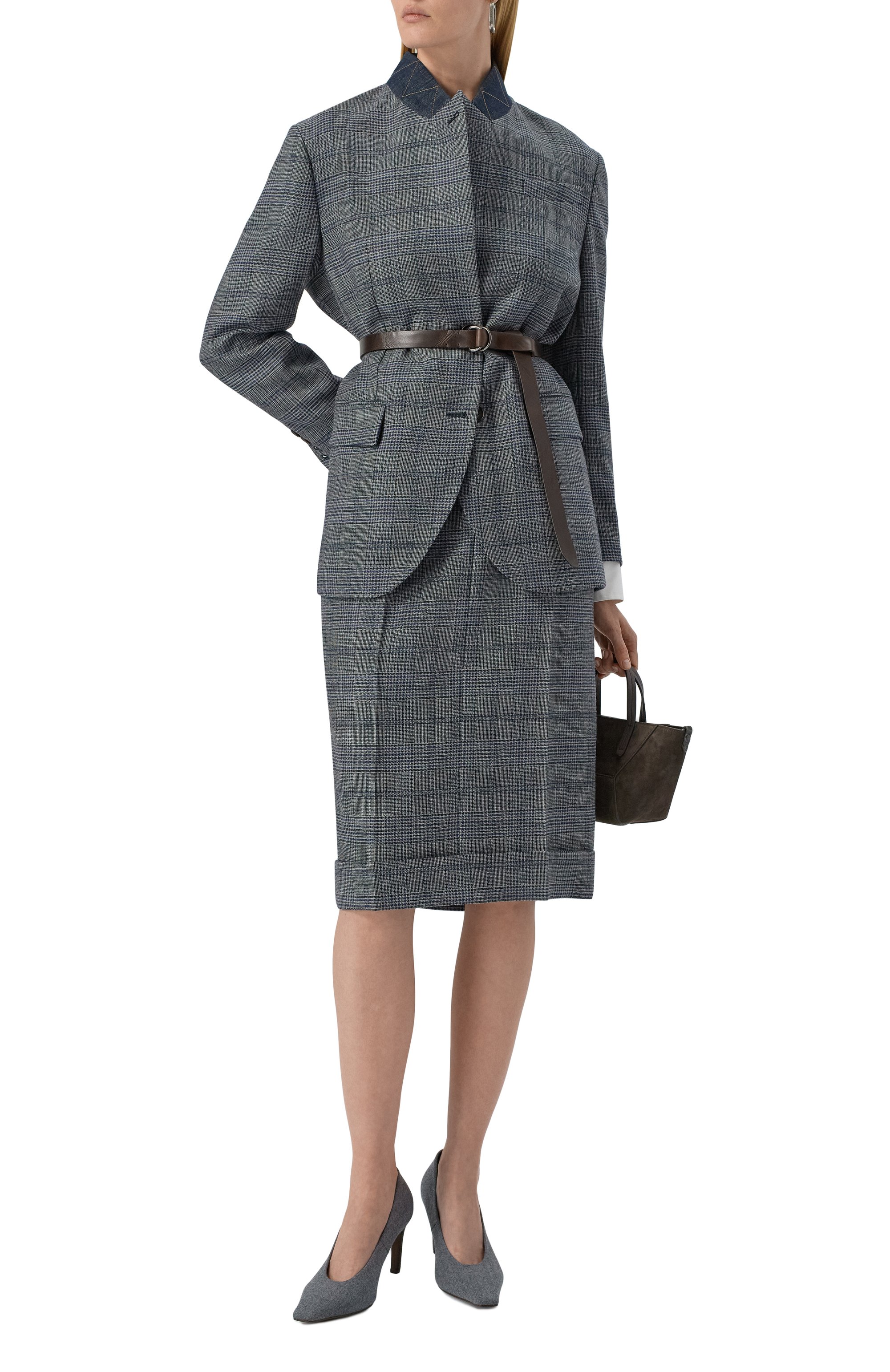 Шерстяная юбка BRUNELLO CUCINELLI, арт. MP522G3842, фото 2