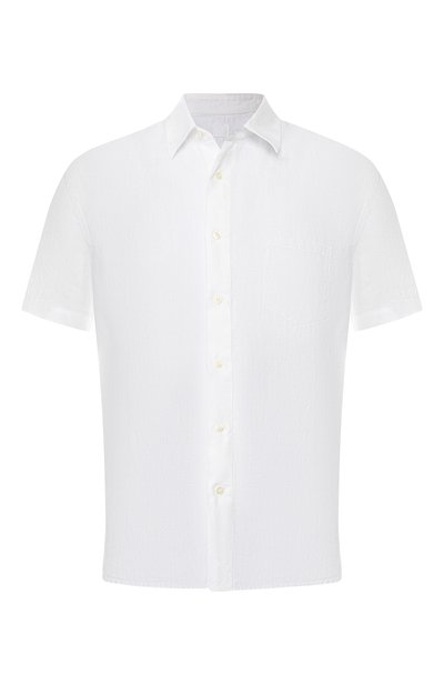 Льняная рубашка с воротником кент 120% LINO, арт. P0M1368/0115/001, фото 1