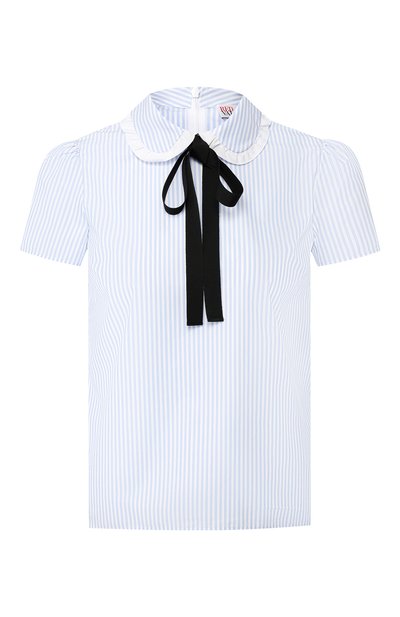 Женская блузка с короткими рукавами REDVALENTINO, арт. RR0AAA50/EZL
