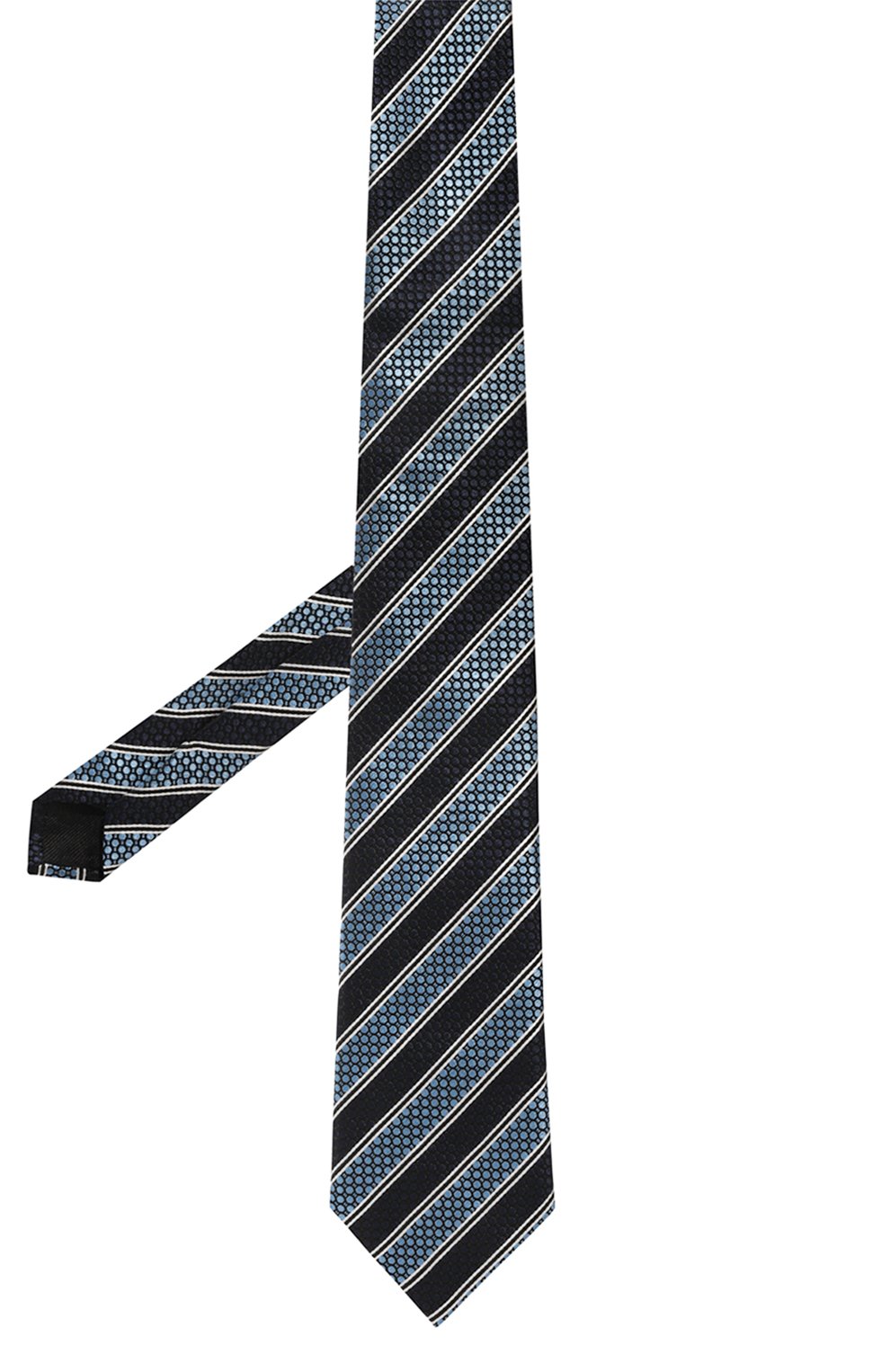 Галстук из шелка и хлопка ZEGNA, арт. Z6W04TA6/1P8424, фото 3