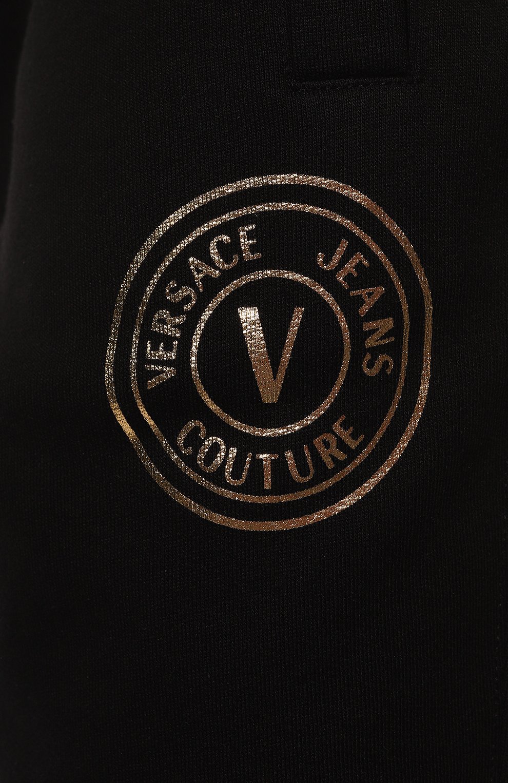Хлопковые джоггеры VERSACE JEANS COUTURE, арт. 73GAAT06-73UP314 VEMBLEM S F0IL C0TT0N/CF00T, фото 5