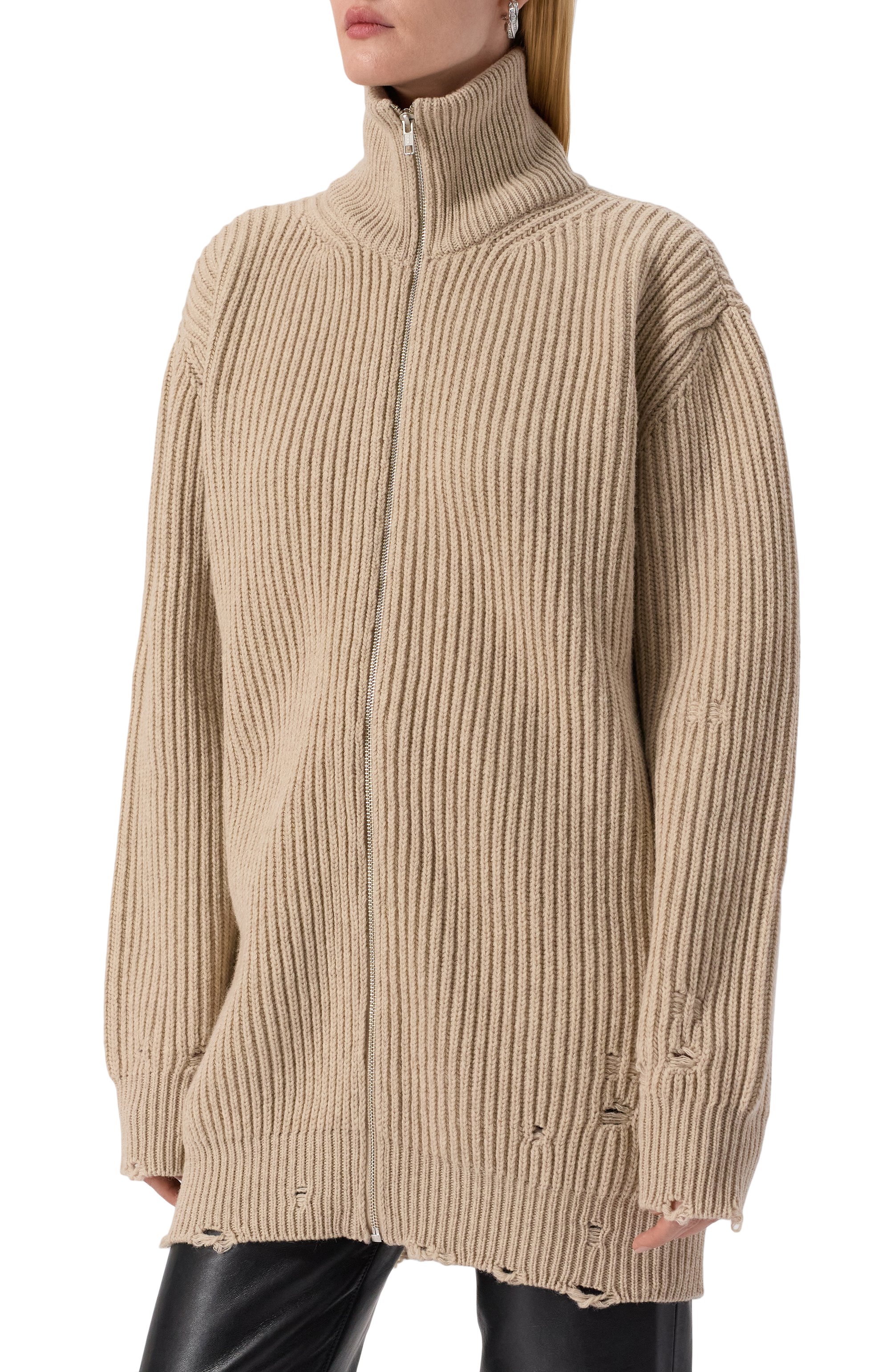 Шерстяной кардиган MM6, арт. S52AM0322/M13138, фото 3