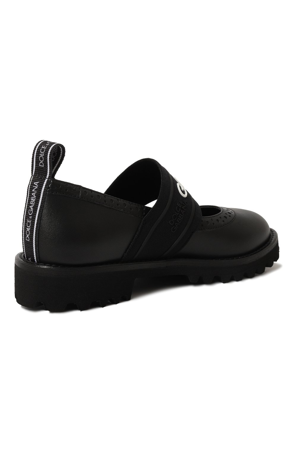 Кожаные туфли DOLCE & GABBANA, арт. D10960/AW087/29-36, фото 3