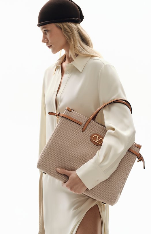 Сумка-тоут Antibes medium Valentino 6W2B0R19/EZT Бежевый  6W2B0R19/EZT Фото 8