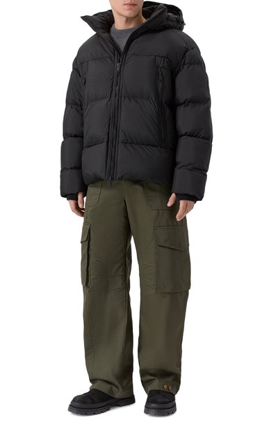 Пуховик BOSS ORANGE черного цвета по цене 54950 руб., арт. 50543618, фото 2 Пуховик BOSS ORANGE, арт. 50543618, фото 2