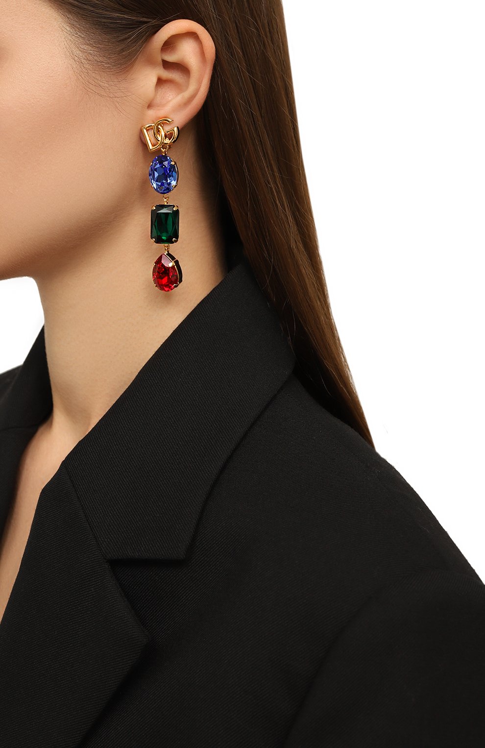 Клипсы DOLCE & GABBANA, арт. WEP6S6 W1111/G0LD, фото 2