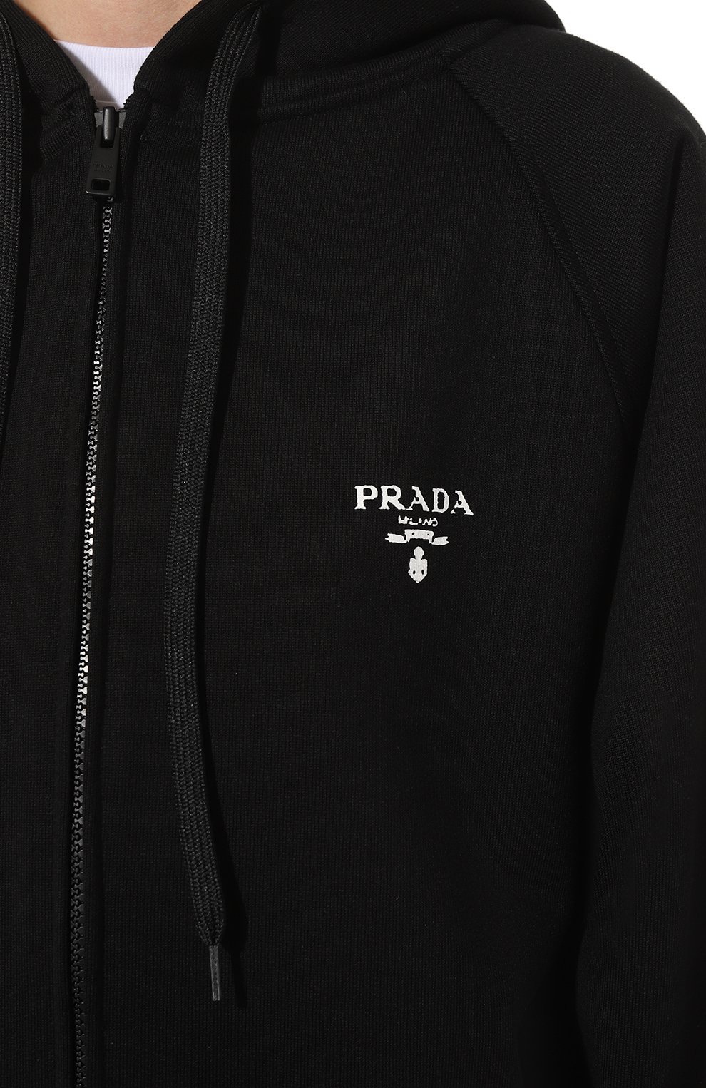 Хлопковая толстовка PRADA, арт. 138572-1YYC-F0967-202, фото 5