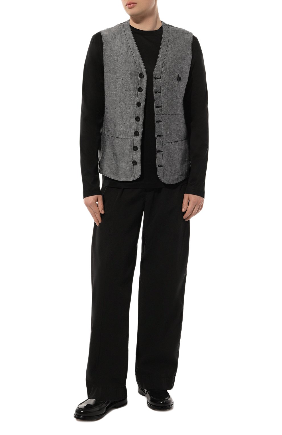 Льняной жилет HANNES ROETHER, арт. WE26SPER.6048, фото 2