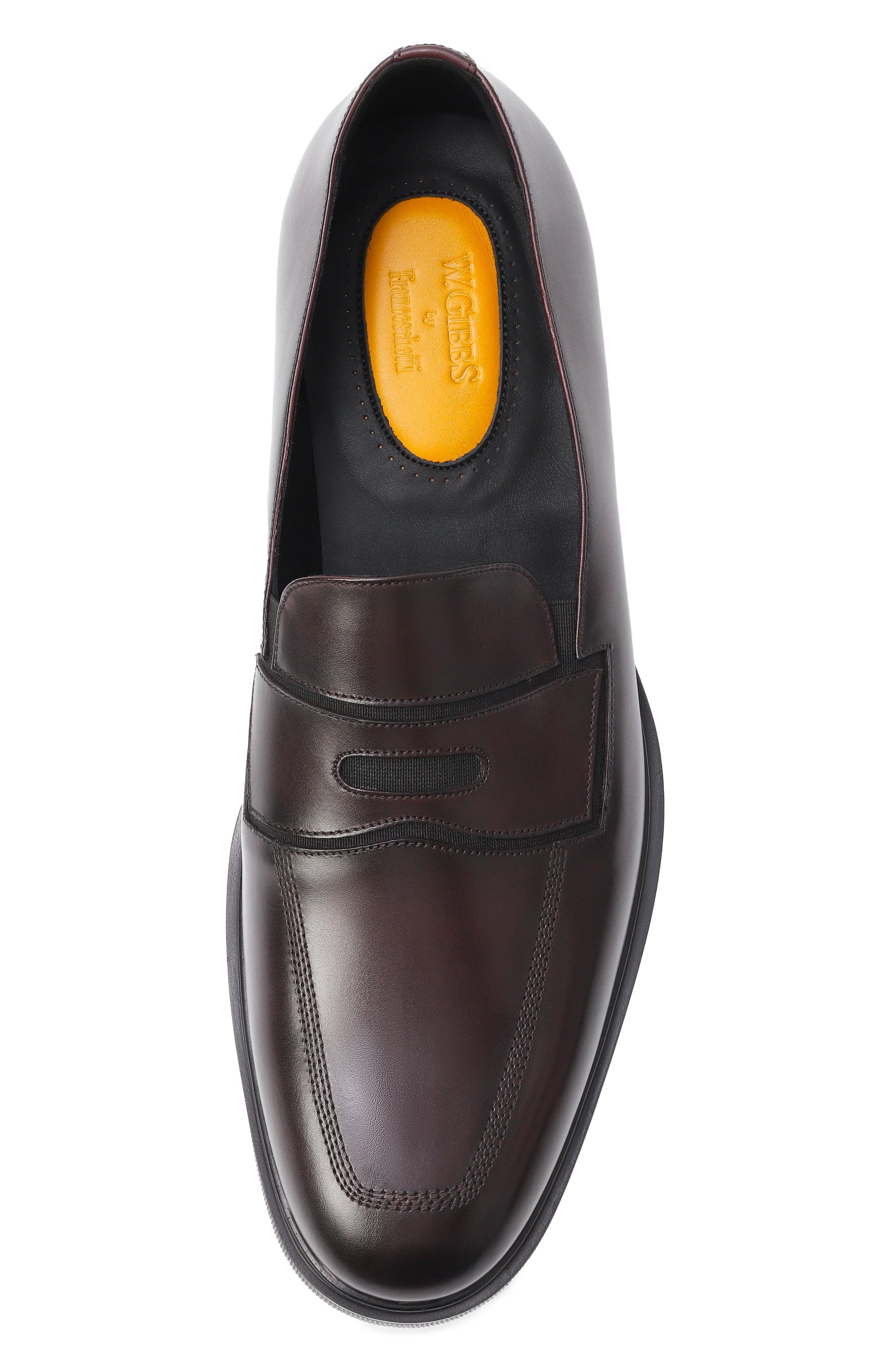 Кожаные пенни-лоферы W.GIBBS, арт. 0990002/VIT.TECHN0H0RSE, фото 6