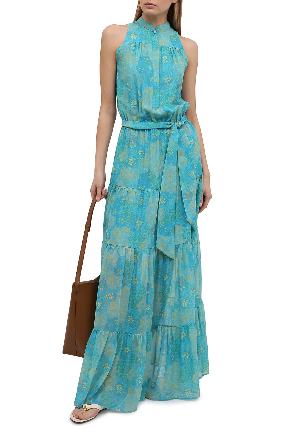 Шелковое платье KITON, арт. D49325TK09T91, фото 2