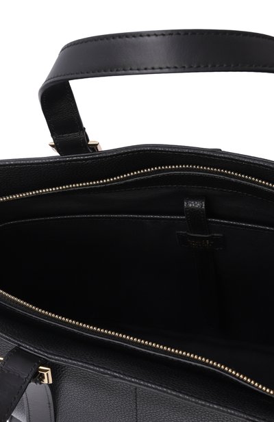 Сумка-тоут enveloppe medium LANCEL черного цвета по цене 88650 руб., арт. A14021, фото 5 Сумка-тоут enveloppe medium LANCEL, арт. A14021, фото 5