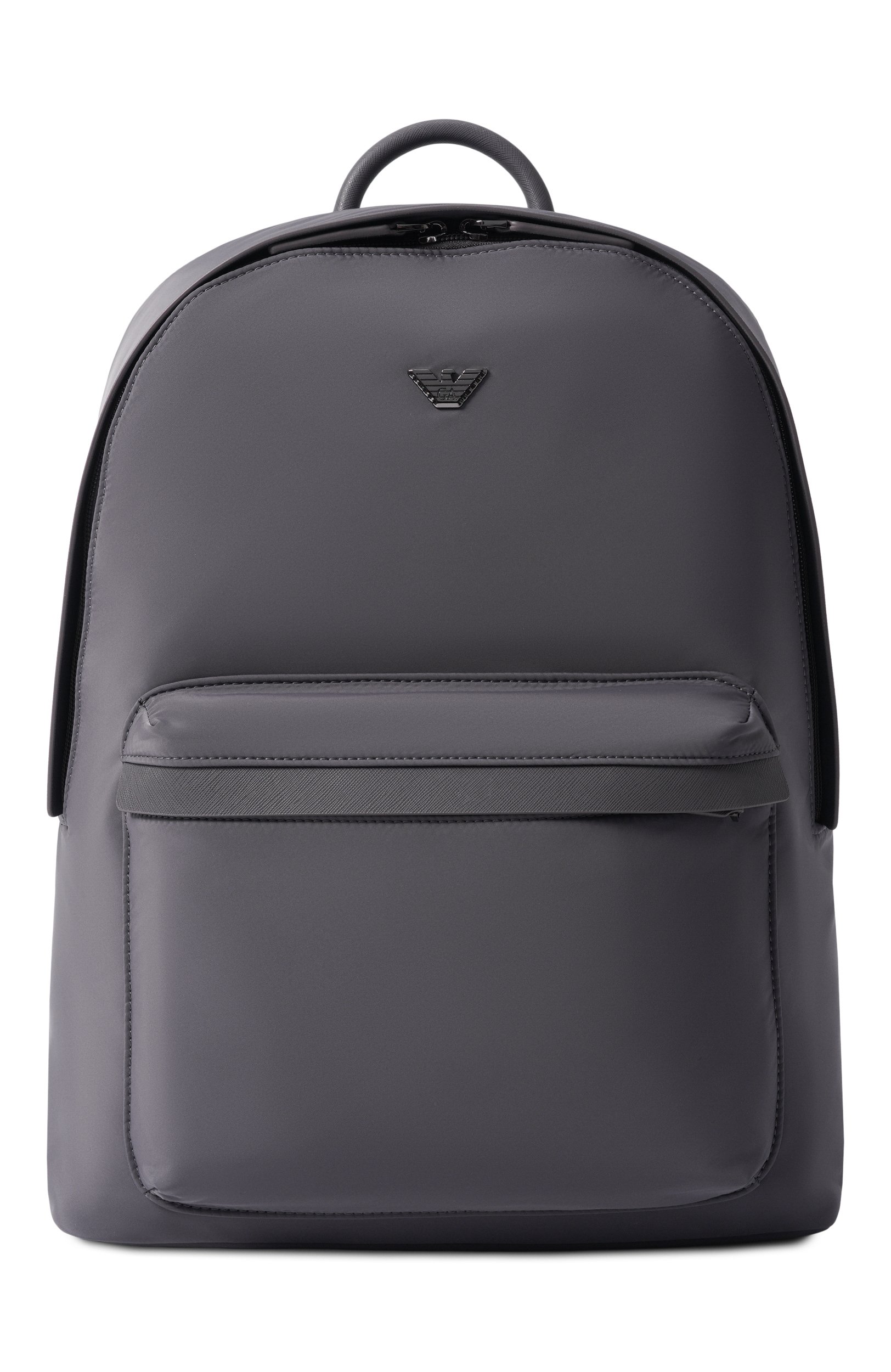 Рюкзак EMPORIO ARMANI серого цвета по цене 39950 руб., арт. EM001795/AF28784, фото 1 Рюкзак EMPORIO ARMANI, арт. EM001795/AF28784, фото 1