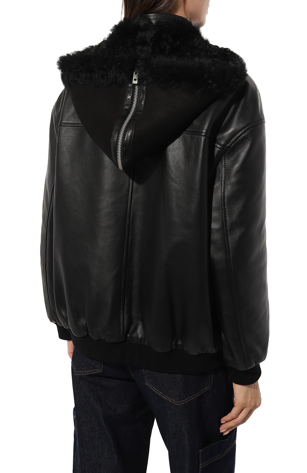 Кожаный бомбер BATS, арт. B_01_00, фото 4