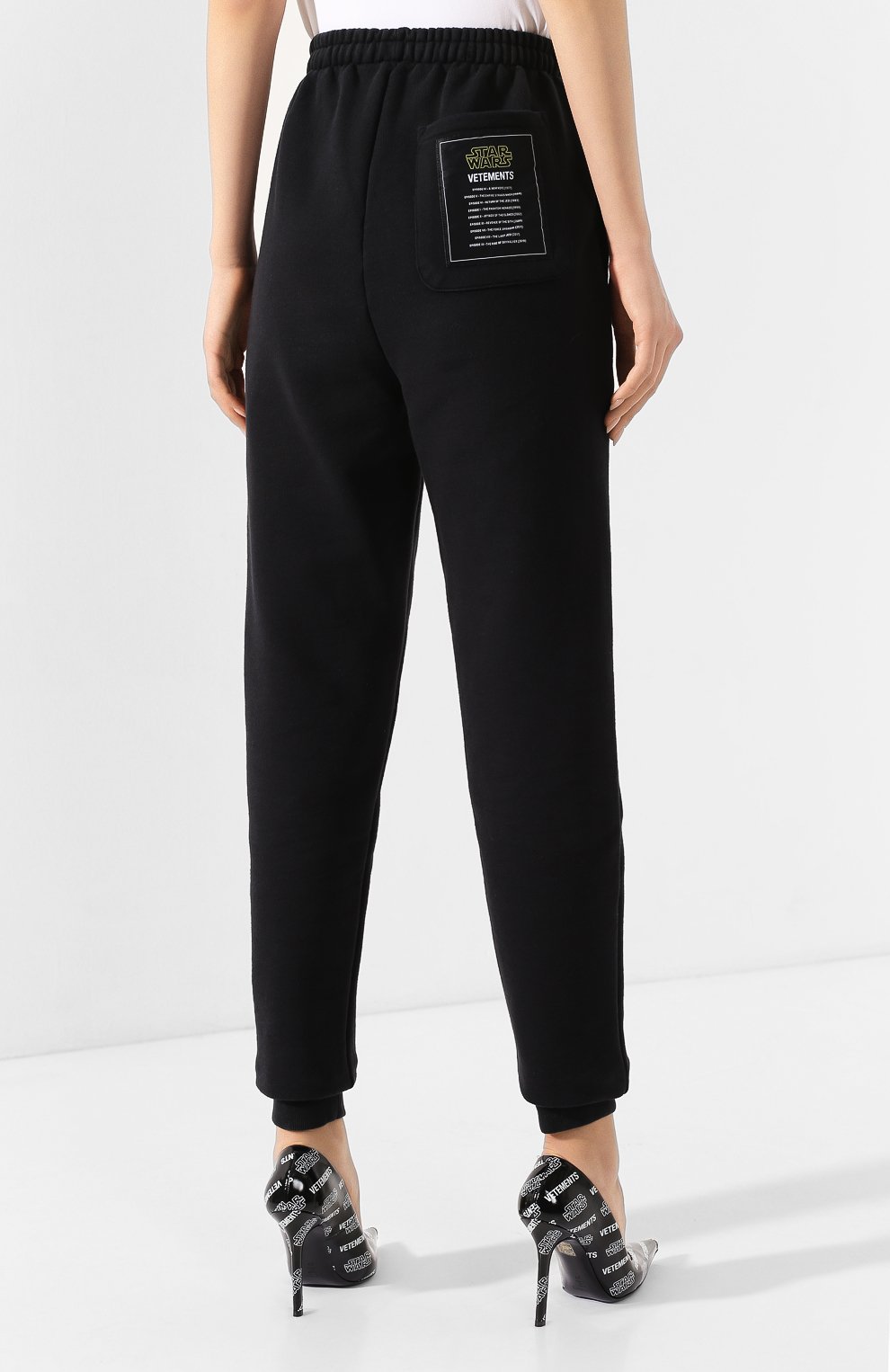 Хлопковые джоггеры star wars x vetements VETEMENTS, арт. USW21PA024 1601/W, фото 4