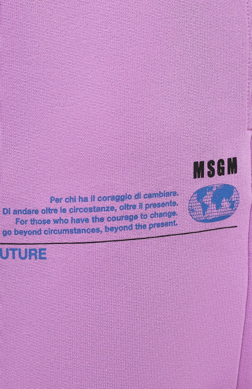 Хлопковые джоггеры MSGM, арт. 3041MDP90 217119, фото 5